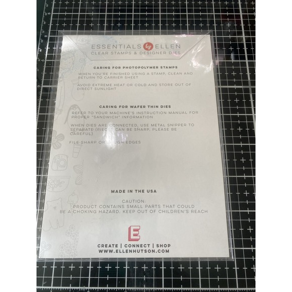 Essentials by Ellen Up On The Air Brandi Metal Cutting Die Set EEDIEB-215-19 New - Picture 4 of 5